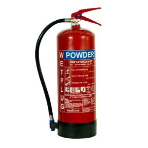 Wetplug - 4KG Portable Dry Powder Fire Extinguisher Kitemark & LPCB Approved - WPP4