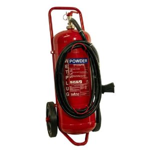 Wetplug - Dry Powder Mobile Fire Extinguisher LPCB Approved, 25Kg - WMP25