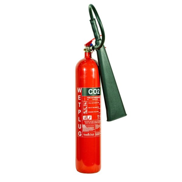 Wetplug - Portable CO2 Fire Extinguisher Kitemark & LPCB Approved, 2Kg - WPC2