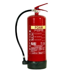 Wetplug - Portable Foam Fire Extinguisher Kitemark & LPCB Approved, 6ltr - WPF6