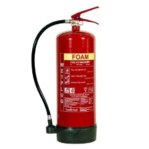 Wetplug - Portable Foam Fire Extinguisher Kitemark & LPCB Approved, 9ltr - WPF9