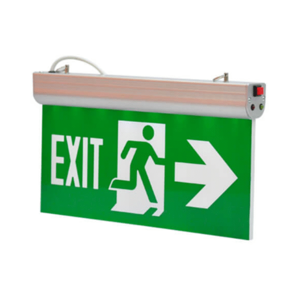 Guardmax / Emerge Lux Conventional Exit Light  Side Arrow Hanging Type