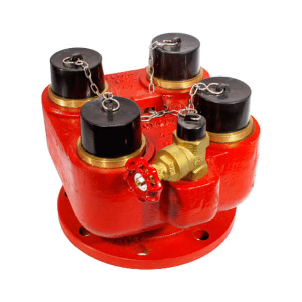 SHIELD Breeching Inlet 4-Way 6" NWR115