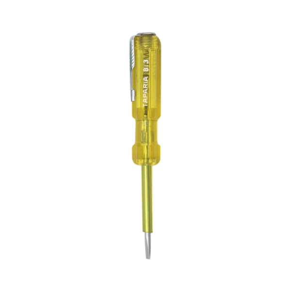 Taparia 813 Electrical Line Tester  130 mm, Yellow Handle