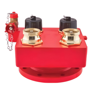 wetplug-wp-644-4-way-breeching-inlet-6-flanged-outlet-with-nrv-brass-gate-valve-bs336-bs5041-3-compliant-pn10-rated-bsi-kitemark-approved