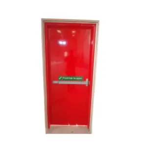 Single Leaf 180-Min Fire Rated Steel Exit Door – G.I. Powder Coated, Honeycomb Infill