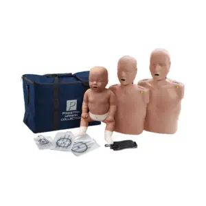 PRESTAN Professional Manikin Collection with CPR Feedback, Dark Skin PP-FM-300M-DS
