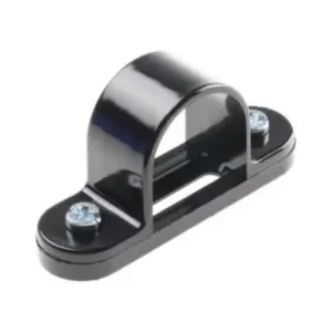 Pvc Clamp Black 20Mm (MOQ-25Pcs)