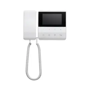 Pleats 4,3" Handset White