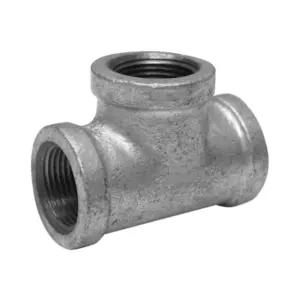 Galvanized Red.  Tee 2" X 1 1/4" X 1" (MOQ-8Pcs)