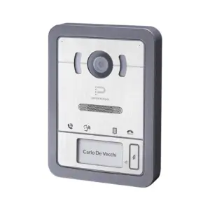 Small Inox  A/V 1 Touch Button