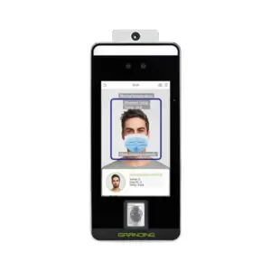 Dynamic Face Recognition With Temperatures Detection Access Controller