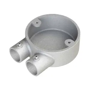 Gi Junction Box 2 Way  U Type 25Mm (MOQ-10Pcs)