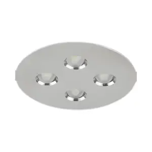 1804 Led Cg-S - Edge Light, Recessed Ciling Mounting, Ral 9010, Without