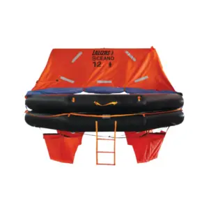 Lalizas 79876 – SOLAS Ocean Liferaft MER/TOB Type, 35-Person Canister