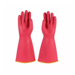 LEEFIST LIG-CL1-XX Linesmen Insulated Gloves - Class 1 360mm Orange Beaded Cuff (EN60903)