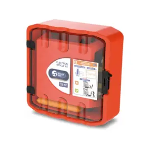 SIBILLE SAFE PS2-36KV2-EN Wall-Mounted Electric Shock Rescue Kit - 36kV