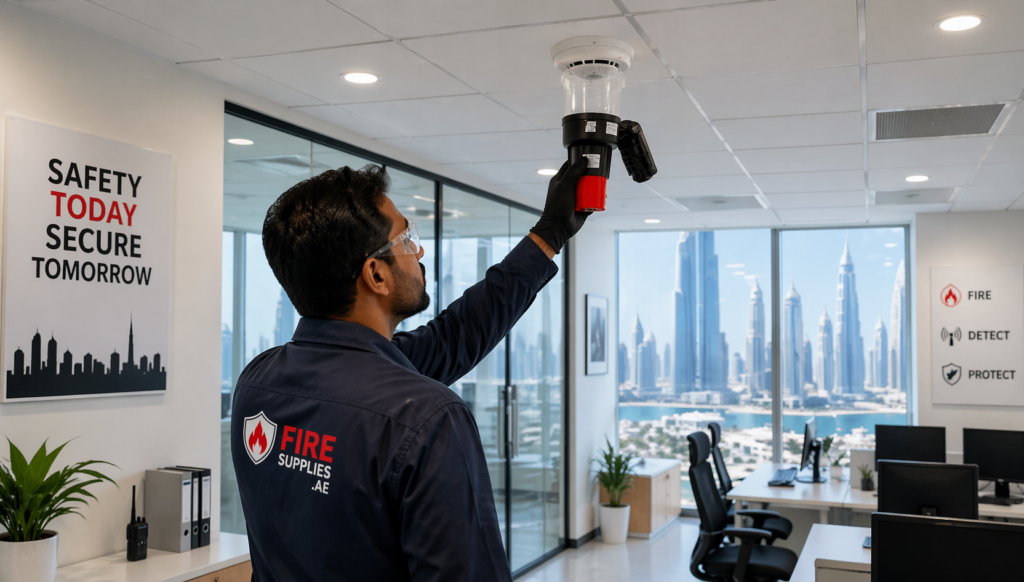 smoke-detector-testing-ensuring-fire-safety-compliance-in-uae